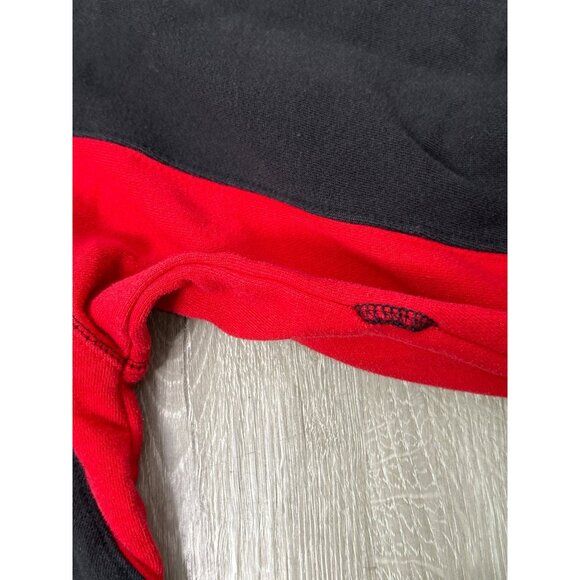 Hurricanes Football Hoodie Youth size Large Black & Red Pullover Sportwear - Picture 9 of 11